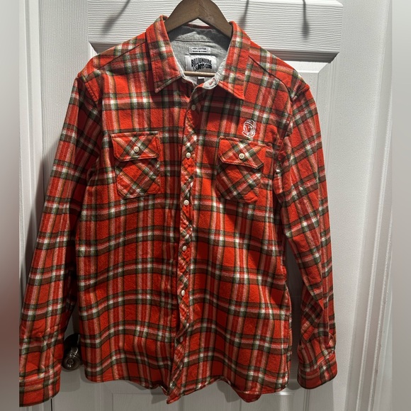 🧥 Billionaire Boys Club Plaid Flannel Shirt – XL - Picture 3 of 9